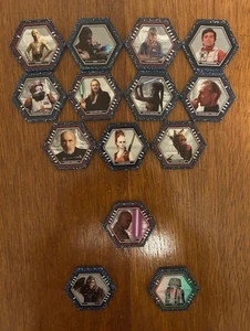 Star Wars Galactic Connexions, Serie 1, Blue Starfield, 14 Stück - Bild 1 von 2