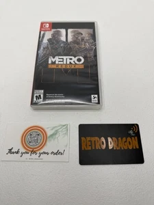 Gebrauchte Metro Redux - Nintendo Switch schneller Versand sehr guter Zustand - Bild 1 von 3