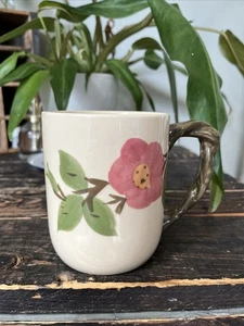 Franciscan Desert Rose Grand Mug 4 1/4” Vintage Earthenware Coffee Cup - Picture 1 of 5