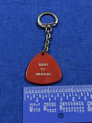 Vintage 1970 World Series Rare Cincinnati Reds Baseball Keychain Baltimore - Image 1 of 3