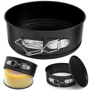 ZeroPone 4 Inch Mini Springform Pan, Non-stick Cheesecake Pan, Spring Form Pa... - Picture 1 of 7