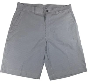 Callaway Shorts Mens 36 Blue White Striped Golf Performance Lightweight Classic - Picture 1 of 8