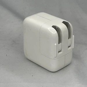 Apple Genuine OEM 12W USB Power Adapter for (iPhone iPad), A1401 Used - Picture 1 of 6