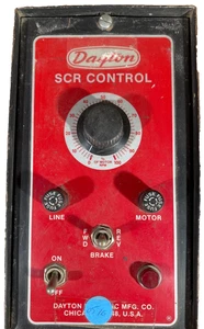 Dayton SCR Motor Speed Controller Model 6X165C - 115v - 1/35-1/6 HP - Picture 1 of 8