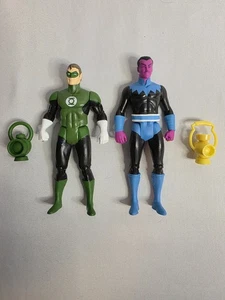 McFarlane Toys DC Superpowers Action Figure Lanterna Verde Hal Jordan & Sinestro - Foto 1 di 8