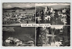 917682) AK  Gruß aus Regen, Bayr. Wald - Mehrbildkarte - Bild 1 von 1