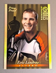 Eric Lindros 1997-98 Donruss Studio Press Proofs Gold Parallel #3 Print Run 250 - Bild 1 von 2