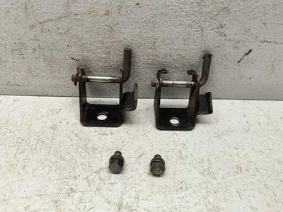 1977 Kawasaki KZ400D KZ400 OEM conjunto de dobradiça de assento dobradiças pinos parafusos - Imagem 1 de 4