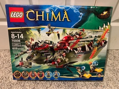 LEGO Chima: Cragger's Command Ship (70006) NEW SEALED RETIRED - Image 1 of 2