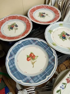 Villeroy & Boch Cottage 8,25" Akzent Salatteller (4er Set) - Bild 1 von 5