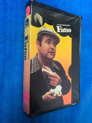 Fatso A Film By Anne Bancroft Starring Dom DeLuise VHS Tape dark humor addiction - Image 1 of 4