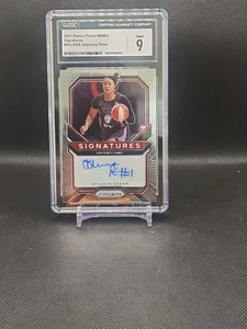 2021 Panini Prizm WNBA Signatures Odyssey Sims #SG-ODS CGC 9 Mint Auto Fever - Picture 1 of 1