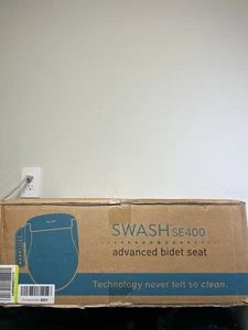 Brondell Swash SE400EW elektrischer Bidet WC-Sitz länglich weiß - neu versiegelt - Bild 1 von 6