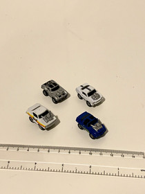 Vintage Galoob Micro Machines Muscle Cars Hot Rods Engine Lot x 4
