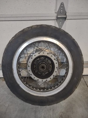 1975 1976 1977 Honda GL1000 Goldwing Rear Wheel Brake Rotors Drive - Image 1 of 4