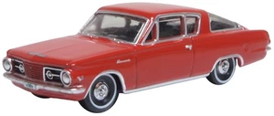 Oxford 87PB65002 Plymouth Barracuda Medium Red 1965 1/87 - Picture 1 of 1