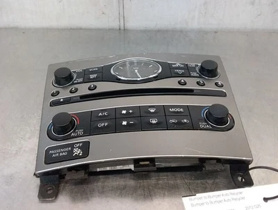 14-17 INFINITI QX50 Temperature Control Without Navigation - Image 1 of 4