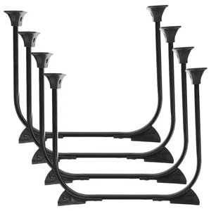 4pcs Metalltisch Beine u Form Möbeltisch Beine Hochleistungsklapptischbeine - Bild 1 von 12