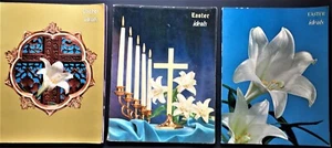 Lot of 3 Vintage Easter Ideals Magazines -1941 - 1965 - 1969 Photographs Poetry - Imagen 1 de 10