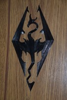 Skyrim Dragon Logo Rage Prey 2 Rubber Keychain Set Official Ebay