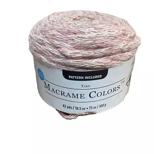 Loops and Threads Macrame Colors Yarn Dried Rose Marl 10.5 oz 82 yds 300 g - Picture 1 of 5