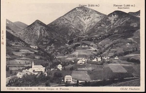 La SALETTE 38 Monts Gargas Planeau postcard stamp Notre-Dame cliché fluchaire ~1930 - Picture 1 of 2