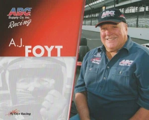 2013 A.J. Foyt ABC Supply Honda Dallara Indy Car Hero Card - Picture 1 of 2