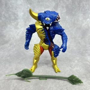 Mighty Morphin Power Rangers Goo Fish Evil Space Alien Villain 7" Figur Vintage - Bild 1 von 11