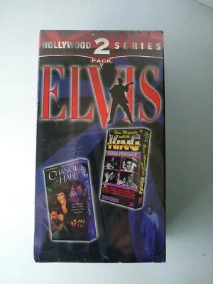 ELVIS PRESLEY Change Of Habits 2 PACK Rare Moments With The King VHS -new/sealed - Image 1 of 4
