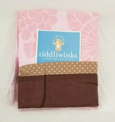 Cenefa de ventana Tiddliwinks Mocha Ladybug 60" x 14" nueva en paquete Foto 1 de 4