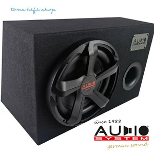 Audio System Carbon 10 BR 250/350 Watt RMS/MAX 25cm Bassreflex Subwoofer Auto - Bild 1 von 3