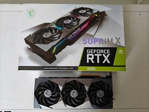 MSI GeForce RTX 3080 SUPRIM X 10GB GDDR6X Grafikkarte - Bild 1 von 6