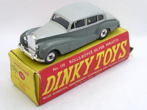 Dinky Toys 150 Rolls-Royce Silver Wraith Near Mint Boxed - Picture 1 of 15