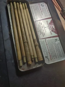 Outers Gunslick Rifle Kit With Two Vintage Three Piece Shotgun Cleaning Rods - Picture 1 of 6