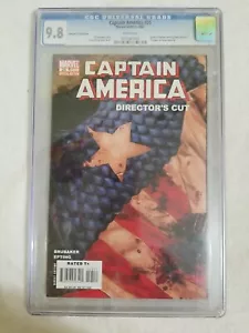 Capitán América 25 CGC 9,8 Páginas Blancas Marvel Wizard edición mundial - Imagen 1 de 3