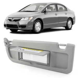 Linke Fahrer Sonnenblende abnehmbar für Honda Civic EX Limousine SI Coupe 06-11 - Picture 1 of 11