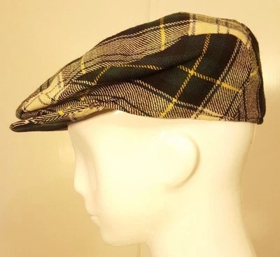 Archie Brown & Son Hamilton Bermuda - Wool, Tartan, 1960s Flatcap (Sz 57 cm) - Image 1 of 4