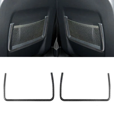 Cubierta de asiento interior de almacenamiento de fibra de carbono para Land Rover Range Rover Foto 1 de 4