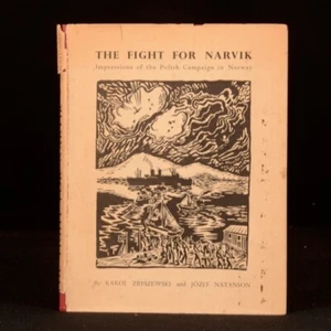 1940 Karol Zbyszewski The Fight for Narvik Illus Jozef Natanson First Edition - Bild 1 von 5