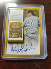 2015 Panini Contenders - Prospect Ticket Red Foil #8 Nick Kingham (AU, RC)