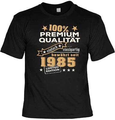 WITORU lustiges T-Shirt zum 40 Geburtstag Geschenk Mann Frau lustig - 40 Jahre Shirt