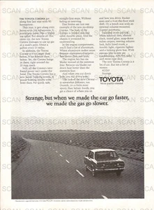 1971 Toyota Corona Vintage Magazine Ad - Picture 1 of 1