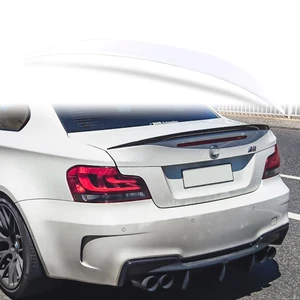 Painted ABS Rear Trunk Spoiler For BMW E82 Coupe P Style Alpine White 300 - Picture 1 of 5
