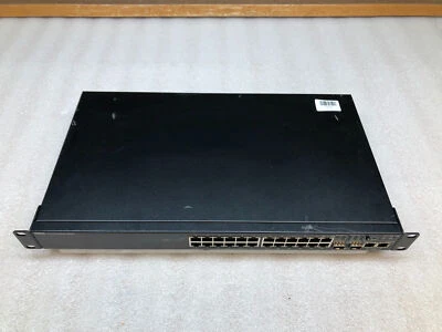 Dell PowerConnect 3524 24-Port Managed 10/100 RPS Ethernet Network Switch - Image 1 of 4