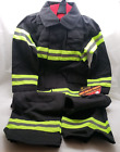 Aeromax Jr. Fire Fighter Bunker Gear, Black, Size 4/6 New With Tags