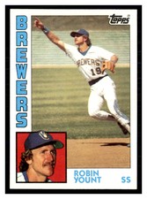 1984 Topps Head-In-Box Proofs Robin Yount #NNO