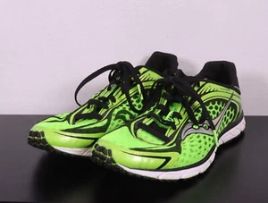 SAUCONY Para hombres EE. UU. 9.5 Rejilla Tipo A5 Carreras Planas Zapatos para Correr - Verde Neón Multi - Imagen 1 de 10