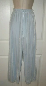 Pijama de terciopelo azul claro de salón de Gloria Vanderbilt para mujer talla grande nuevo - Imagen 1 de 7