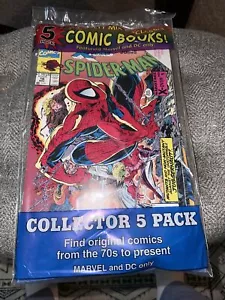 NUOVO Marvel e DC Comic Book Collector confezione da 5 - può differire dalle foto - Foto 1 di 2