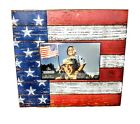 4th of July Family Photo Picture Frame Patriotic American flag Americana Decor
